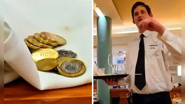 Mesero es despedido tras bromear sobre baja propina que le dejó cliente: “Mejor no dejen nada”