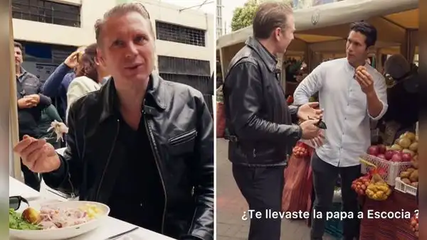 Vocalista de 'Franz Ferdinand' se rinde ante la papa peruana y el ceviche: “Es increíble, a la ***”