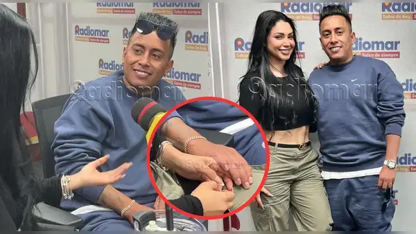 Christian Cueva se muestra cariñoso en su primera entrevista junto a Pamela Franco: "Es un momento lindo de mi vida"