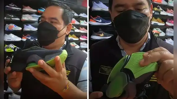 Joven peruano compra zapatillas Nike en Gamarra y se lleva decepción: "Así te estafan"