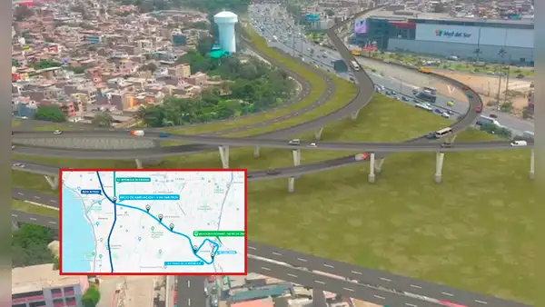 Vía Expresa Sur estará lista en diciembre de 2025: no será subterránea y conectará Barranco, Surco y SJM