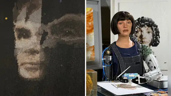 Ai-Da, el primer robot humanoide en crear un cuadro que se vendió por US$1.08 millones: marcó un hito en el arte