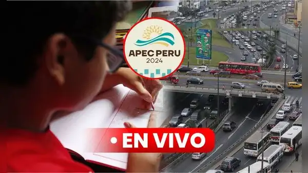 APEC 2024 EN VIVO: plan de desvío vehicular en Lima, suspensión de clases y teletrabajo 11 12 y 13 de noviembre