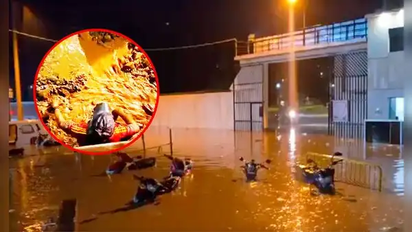 Lluvias torrenciales inundan Huánuco y causan destrozos: adulto mayor quedó atrapado en escombros
