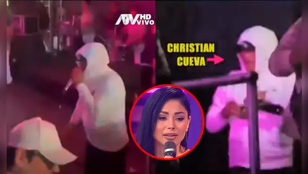 Christian Cueva es sorprendido bebiendo y cantando con Chacalón Jr. mientras Pamela Franco trabaja en provincia
