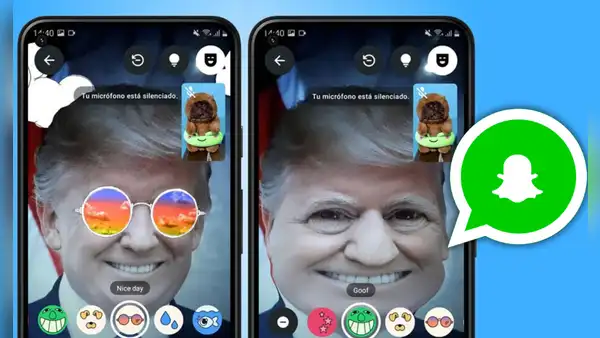 ¿WhatsApp es el nuevo Snapchat? Así puedes activar los nuevos efectos en tus videollamadas