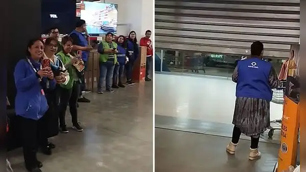 Trabajadores hacen cuenta regresiva para recibir clientes, pero nadie aparece: "Parece una escena de ‘The Office’"