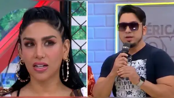 La inesperada reacción de Leysi Suárez al encontrarse EN VIVO con su ex Marco Antonio