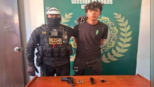 Marcas se enfrentan a balazos con la policía y hieren a un transeúnte en Trujillo: uno de ellos fue capturado