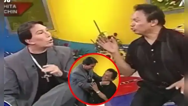 La vez que Jimmy Santy casi se enfrenta a golpes con Melcochita en el set de Magaly Medina: ¿qué sucedió?