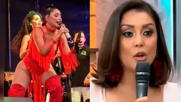 Karla Tarazona cuenta la inesperada exigencia que hizo en concierto de Pamela Franco: “Desinfecten”