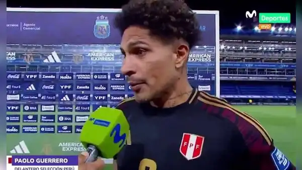 Paolo Guerrero criticó falta de juego de Perú tras dura derrota ante Argentina: "Me quedé sin jugar. No soy un cobarde"