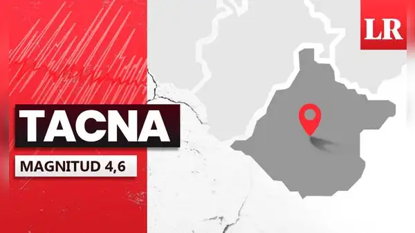 Temblor de magnitud 4,6 remeció hoy Tacna, según IGP