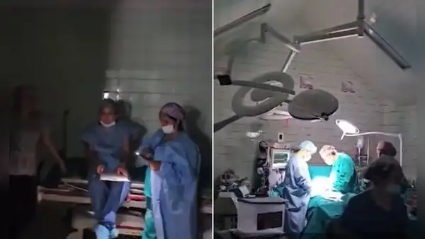 Huánuco: Hospital de EsSalud se queda sin luz y médicos usan lámparas para operar a un niño