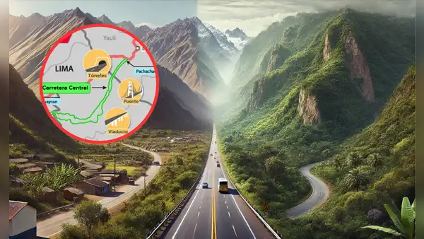 El megaproyecto vial más costoso en Perú que valdrá US$24.000 millones: unirá 6 regiones y tendrá 180 km y largos túneles