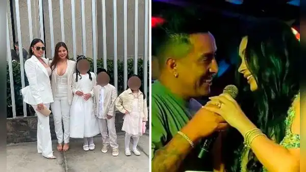 Christian Cueva no estuvo en primera comunión de su hija y celebró su cumpleaños con Pamela Franco