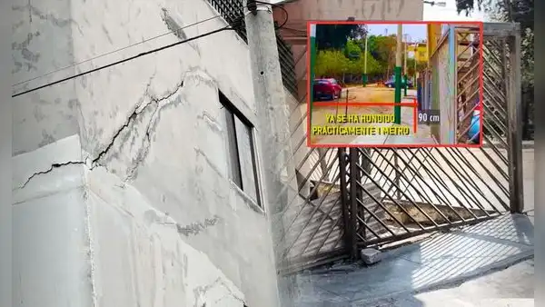 Este barrio de Lima se está hundiendo desde hace más de 10 años: casas y parques desnivelados y el suelo colapsado