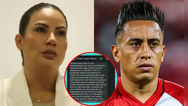 Christian Cueva se negó a pagar S/5.000 para la primera comunión de su hija, según Pamela López: “Está mal asesorado”