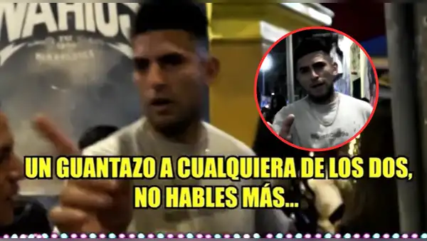 Carlos Zambrano enfurece y amenaza a reporteros de 'Amor y fuego': "Te quito la cámara y les pego a los dos"