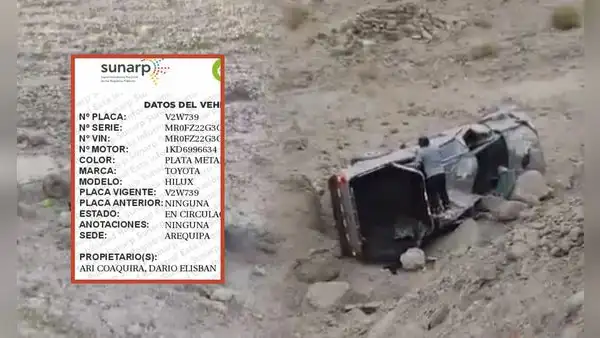 Tres mineros que participaban del paro nacional mueren tras volcadura de camioneta en Arequipa