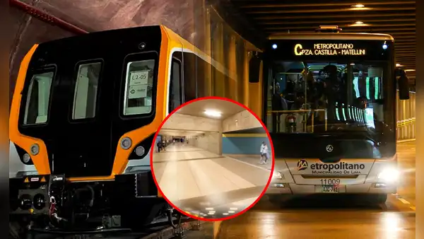 Un túnel de 180 metros unirá la Estación Central del Metropolitano con la Línea 2 del Metro de Lima, ¿en qué paradero?