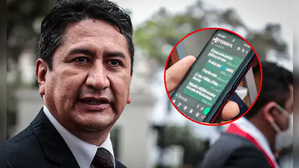 Afiliado al partido A.N.T.A.U.R.O. es captado coordinando en el Congreso con contacto de celular "V CERRON PL"