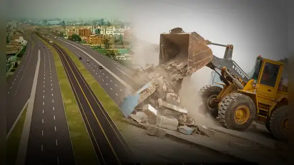 Siguen los desalojos por obras de Vía Expresa Sur: Municipalidad de Lima derrumba predios de la Fuerza Aérea en Surco