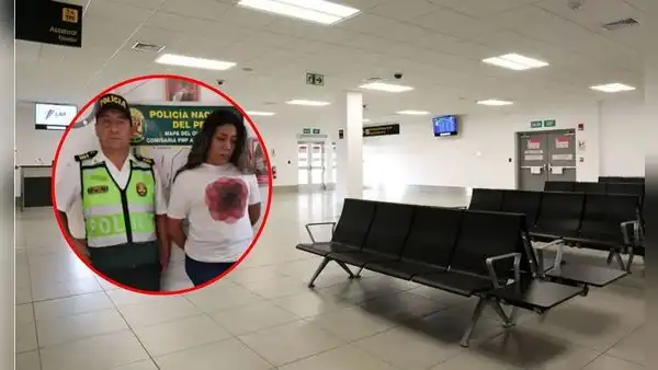 Fiscal es detenida en aeropuerto de Piura por robar morral con más de S/1.000 y celulares que encontró en el Jorge Chávez
