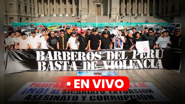 Paro de barberos HOY 4 de diciembre: empresarios respaldan marcha en contra de la delincuencia