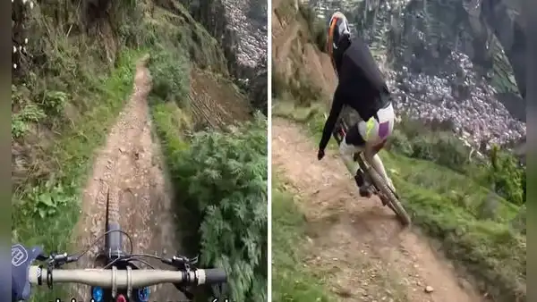 Ciclista muestra el impresionante circuito de downhill en Junín: “Me caí 30 veces con solo ver”