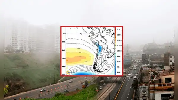 Anticiclón del Pacífico Sur se aproxima a Perú: Senamhi advierte fuertes vientos y neblina en la costa del 8 al 10 de diciembre