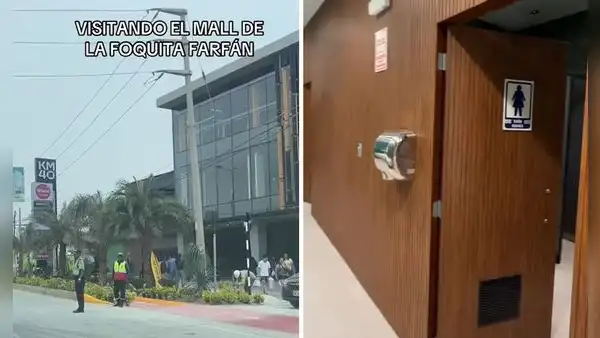 Peruano visita el centro comercial 'KM40' de Jefferson Farfán y queda impresionado con los baños: "Qué random”
