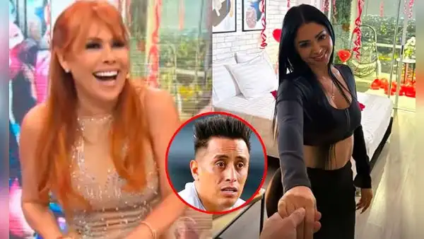 Magaly Medina se burla de Christian Cueva por íntimo regalo a Pamela Franco: "Así no era con Pamela López"