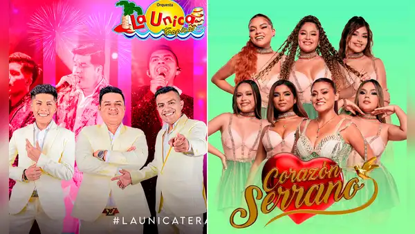 La Única Tropical o Corazón Serrano: ¿Qué orquesta fue la más escuchada este año en Spotify?