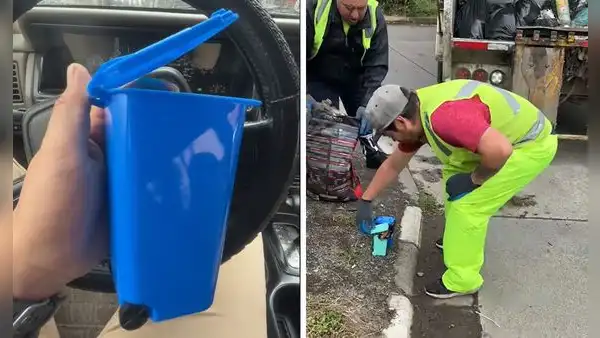 Pidió basurero en Temu y recibe miniatura de juguete: “Tienes que ponerlo en agua para que crezca”