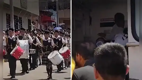 Desmayo colectivo en Piura: más de 40 estudiantes se desvanecieron por fuerte calor durante desfile en Sullana