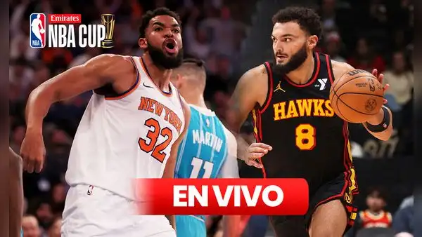 Con Karl-Anthony Towns, Knicks vs. Hawks EN VIVO HOY: ¿a qué hora y dónde ver el juego por la NBA Cup 2024?