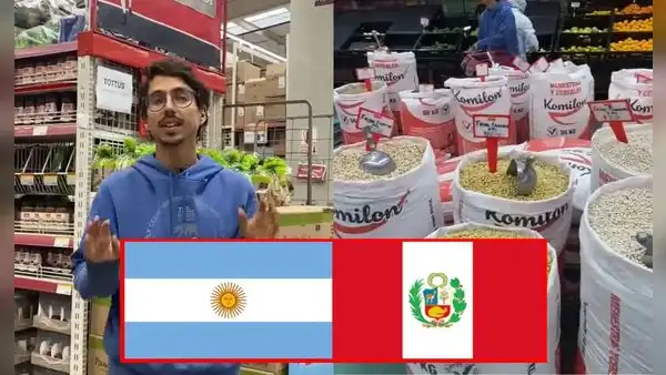 Jóvenes argentinos visitan supermercado peruano y quedan sorprendidos con los precios en Perú: “Bastante barato”