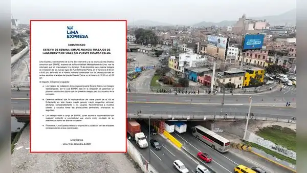 Cierre de la Vía de Evitamiento por obras en puente Ricardo Palma: horario y fechas, según Emape
