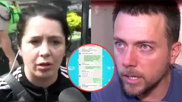 Yiddá Eslava expuso chats con Julián Zucchi, en los que el actor lanzó fuertes calificativos en su contra