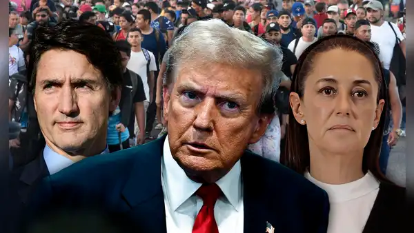 La nueva advertencia de Trump a México y Canadá sobre los inmigrantes en EE. UU.: "Están muy bien avisados"