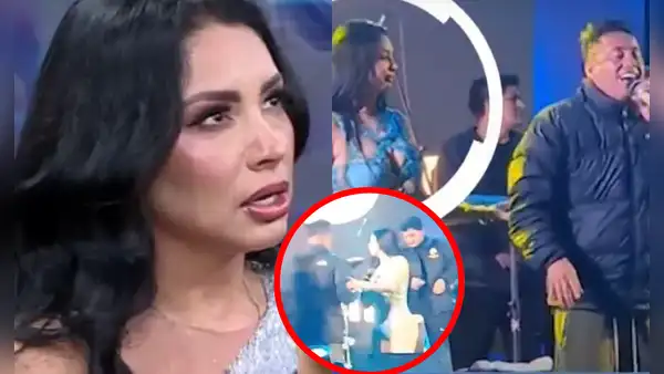 Pamela Franco habría bajado a Christian Cueva del escenario por cantar ebrio: "Tranquilo, no te emociones"