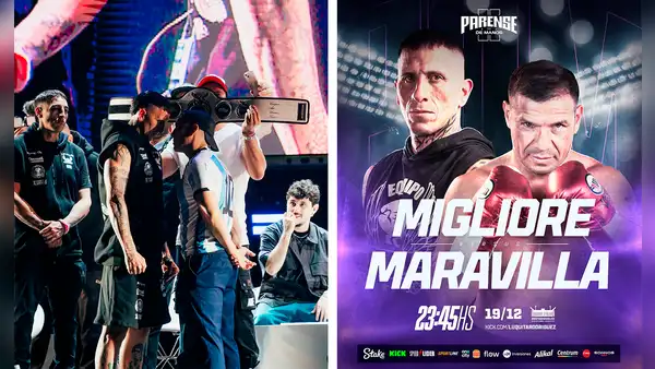 ¡Una maravilla! Sergio Martínez derrotó a Pablo Migliore en la pelea coestelar de Párense de Manos 2