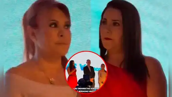 Magaly Medina tiene explosivo encuentro con Andrea Llosa en preventa de ATV: duras indirectas y fuerte cruce de miradas