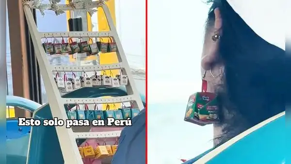 Peruana emprende con aretes de cajas de panetón y es viral en redes: “Nos las ingeniamos”