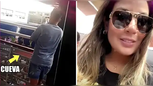 Christian Cueva asistió a la clausura de sus hijos: es visto grabando de lejos por restricciones de Pamela López