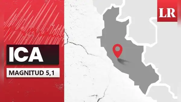 Temblor de magnitud 5,1 se sintió en Ica hoy, según IGP