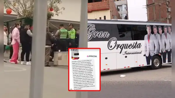 La Gran Orquesta de Christian Domínguez sufre grave accidente: Karla Tarazona confirma heridos hospitalizados