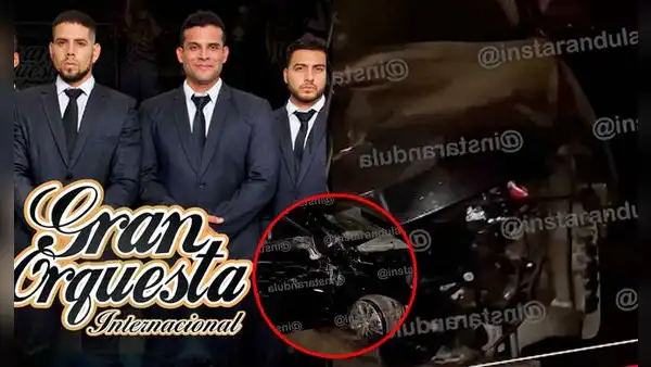 Auto de miembro de La Gran Orquesta Internacional de Christian Domínguez quedó destrozado tras accidente: filtran impactantes imágenes