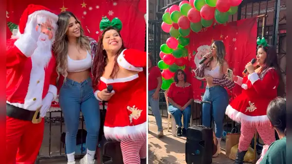 Gabriela Serpa realizó chocolatada a los más necesitados tras lamentable incidente con los ‘urracos’ de Magaly Medina
